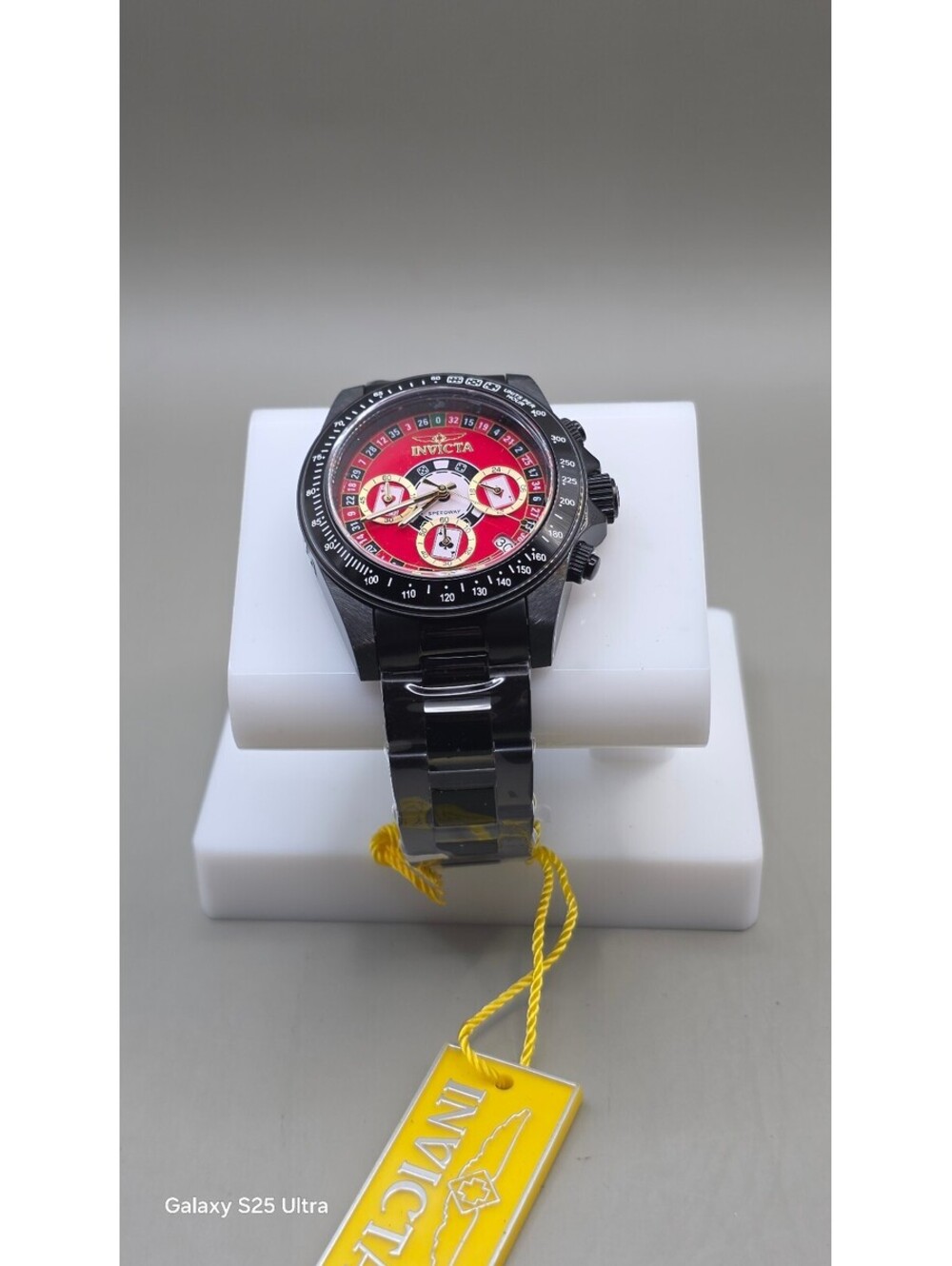 Invicta Speedway Montecarlo Men's Watch - 39.5mm, Black